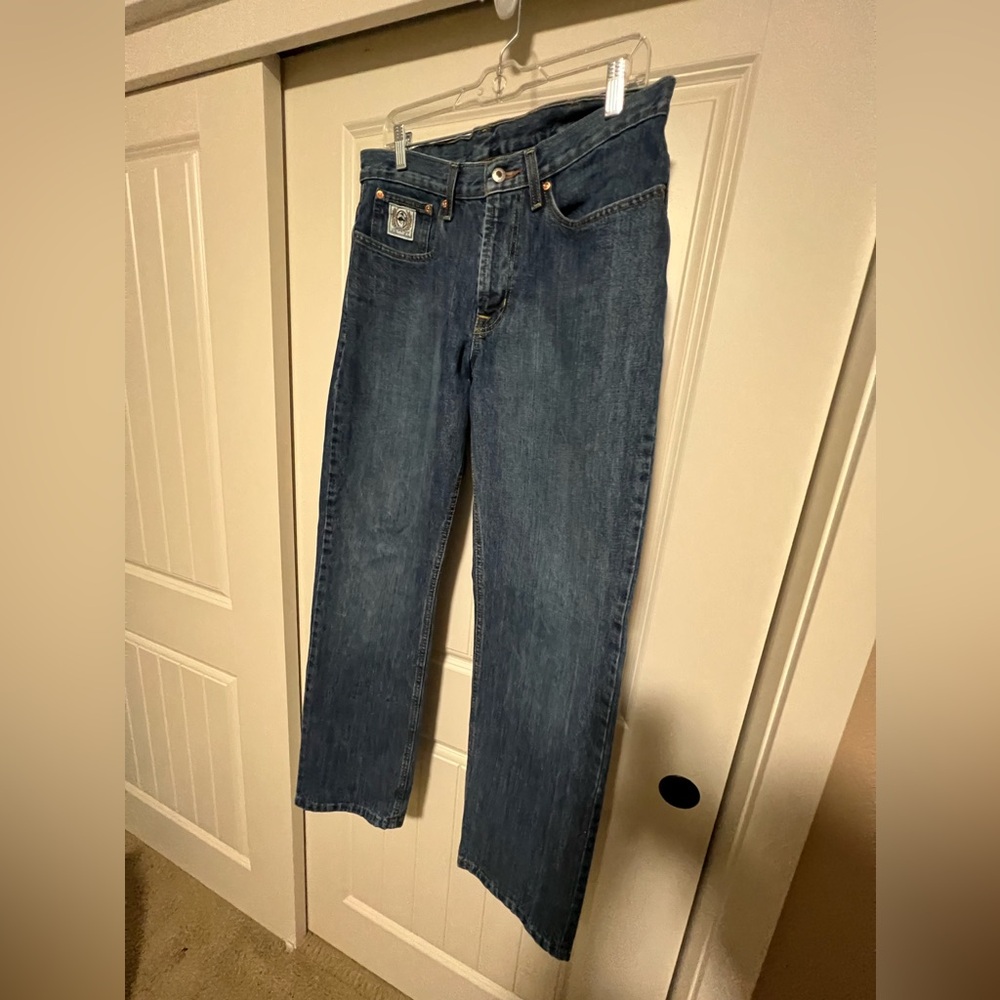 Cinch Men's White Label Stretch Mid Rise Relaxed Fit Straight Leg Jean